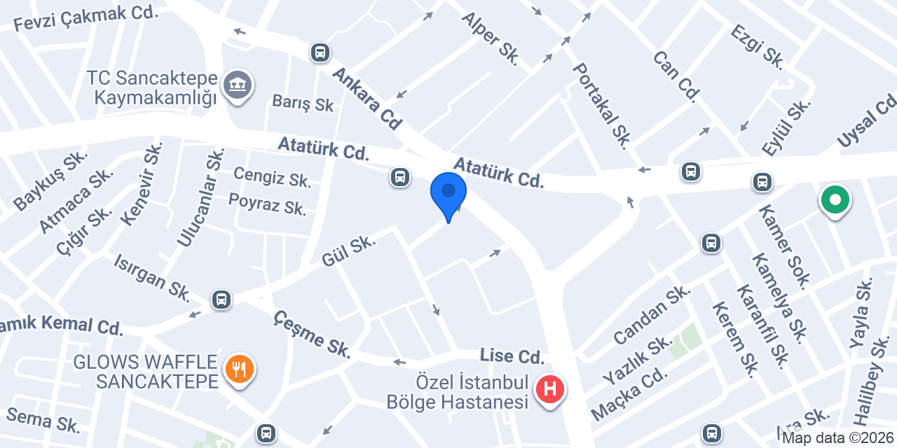 Kuafor ümit korkmaz konumu