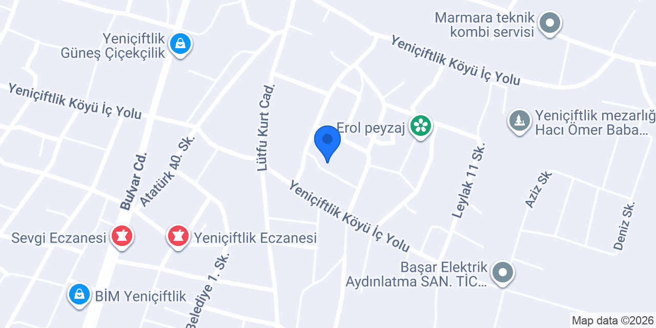 BUDAK Sıhhi Tesisatı konumu