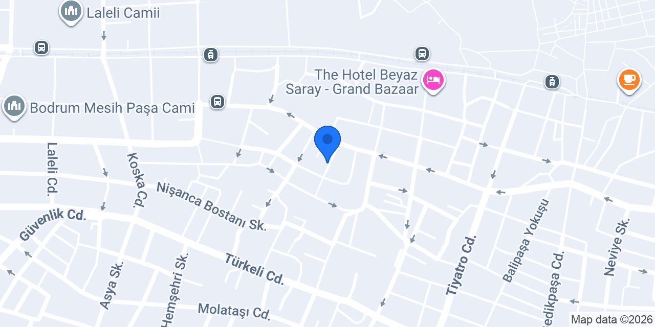 Selenay Hotel & Spa İstanbul konumu