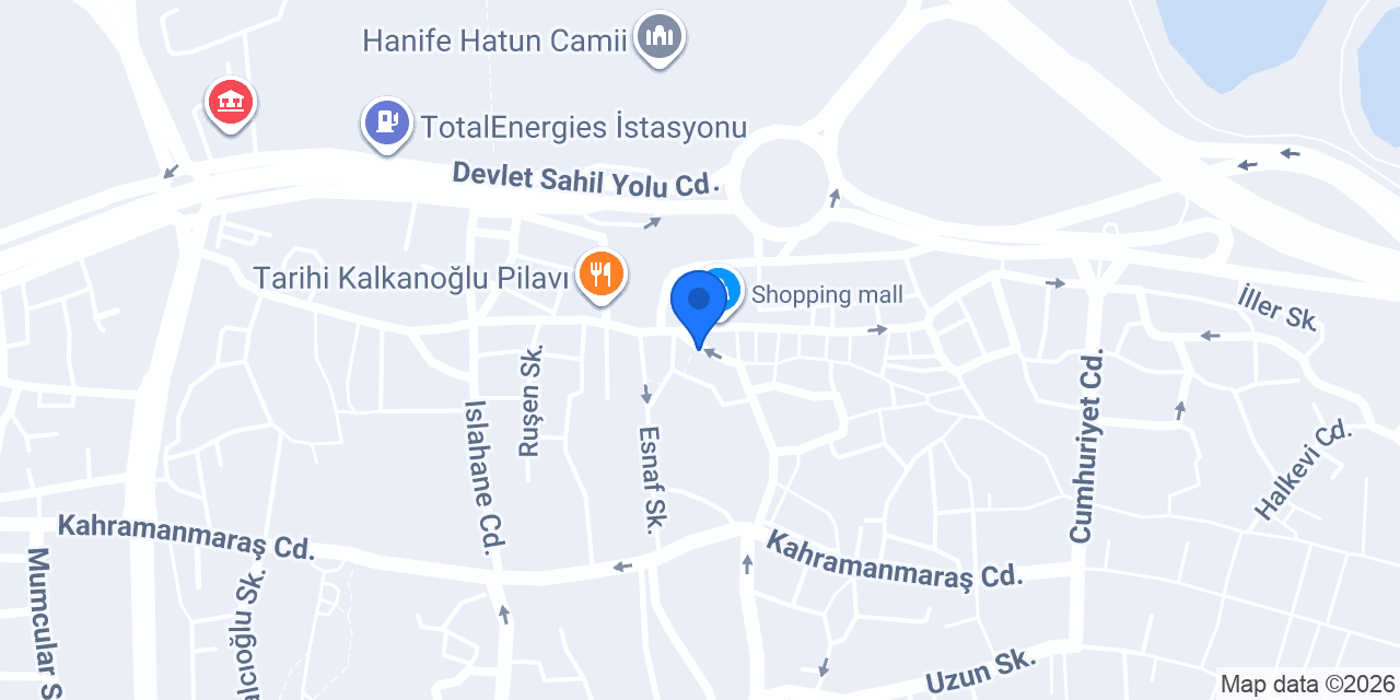 Abdullah Efendi baklava lokum konumu