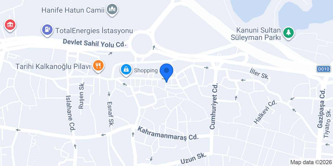 Evvel Trabzon konumu