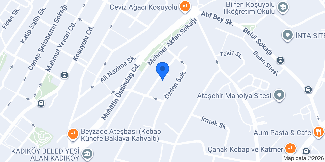 AKM Yapı konumu