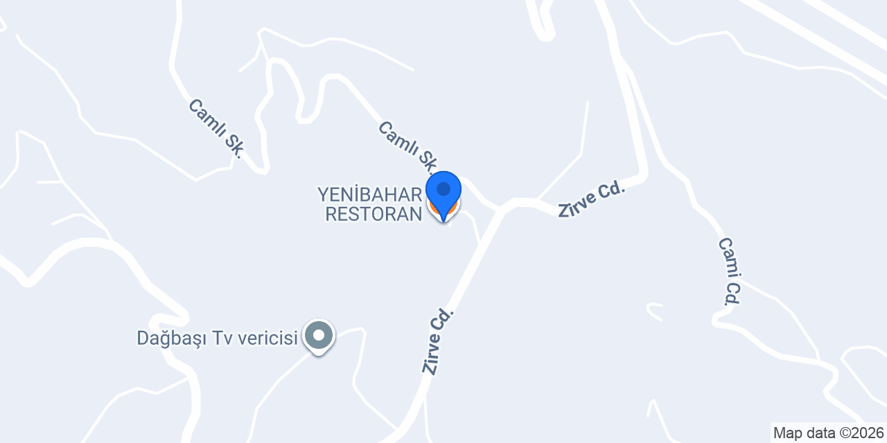 YENİBAHAR RESTORAN konumu