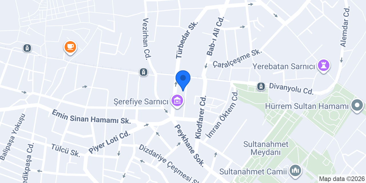İstanbul Kitapçısı konumu