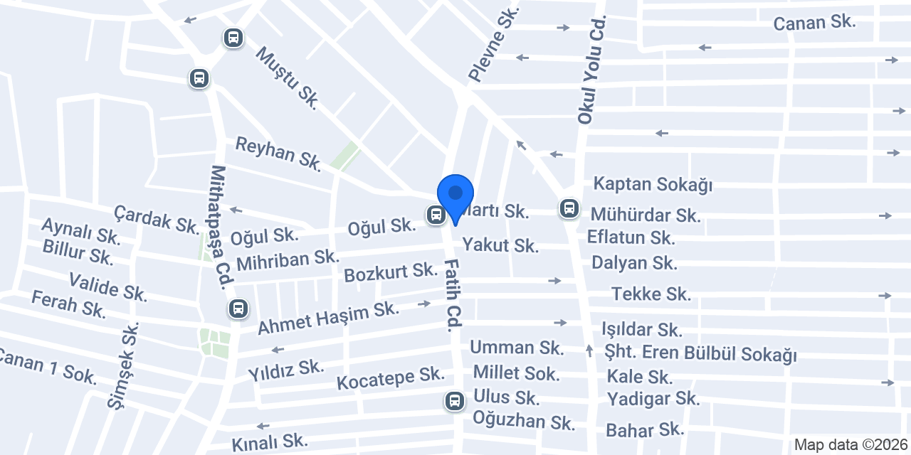 Evin Yapı Market konumu
