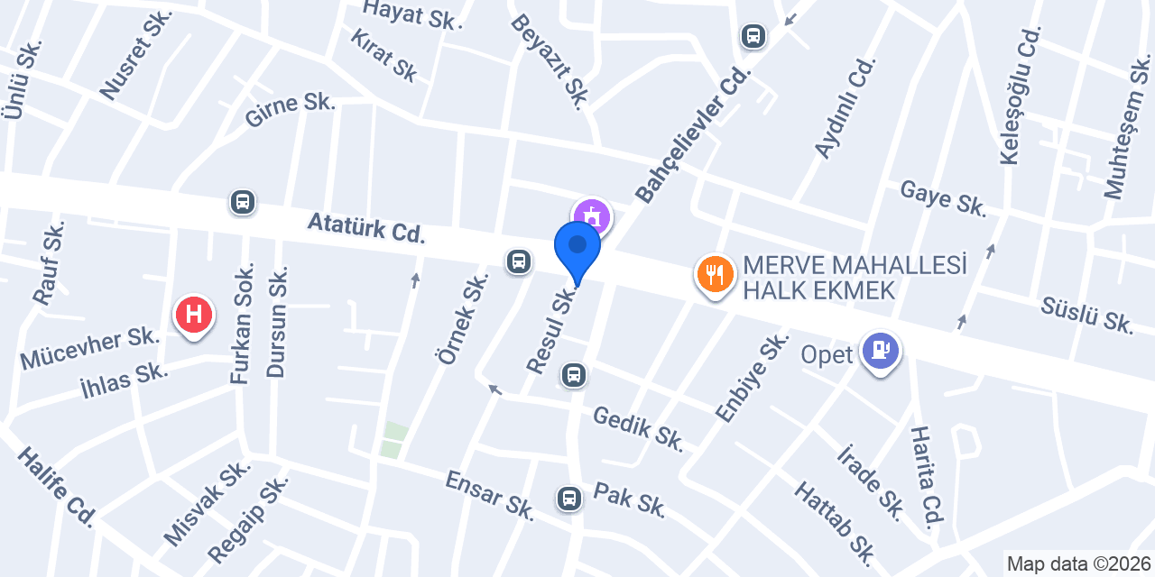 Kahvalti Evim konumu