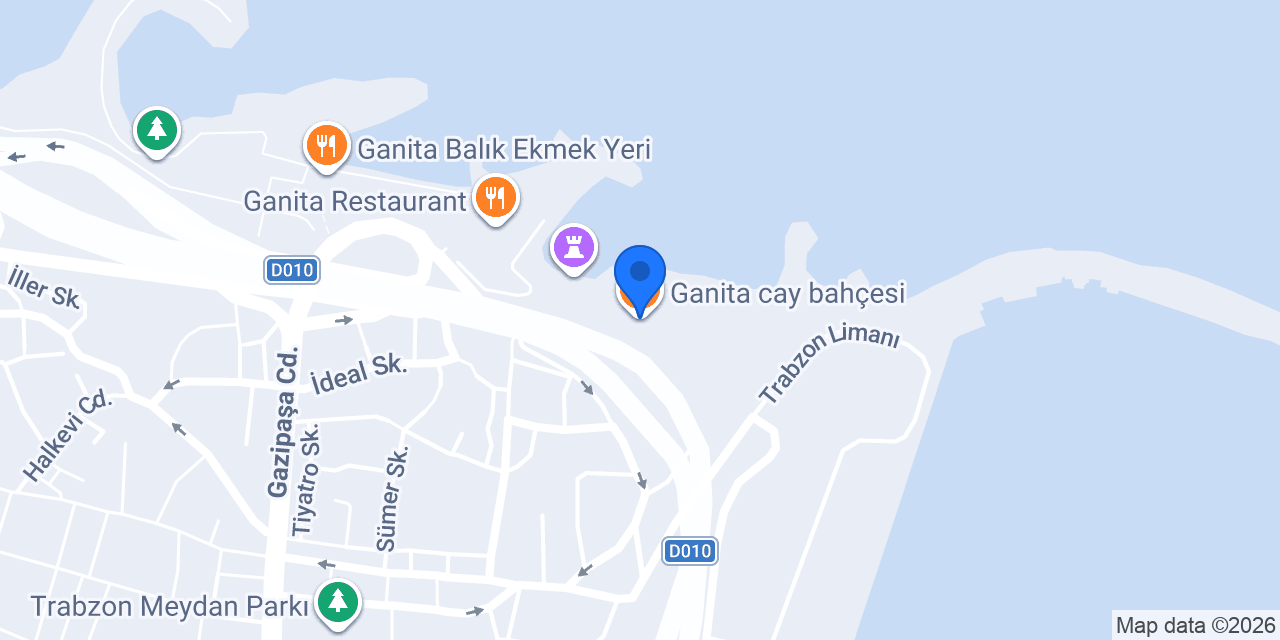 Ganita cay bahçesi konumu