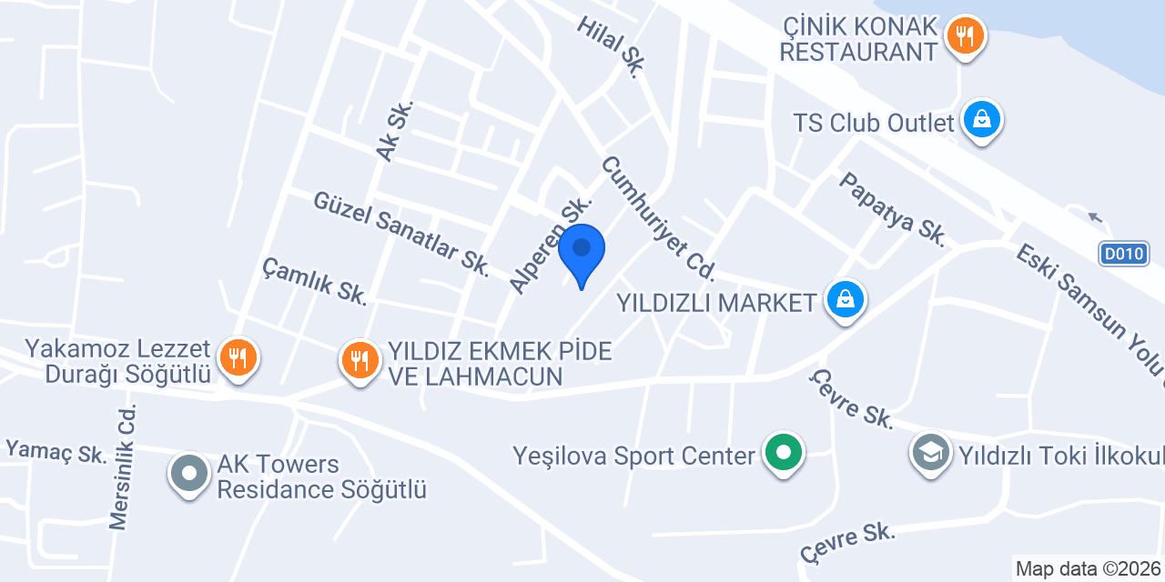 BİZBİZE GIDA LTD.ŞTİ. konumu