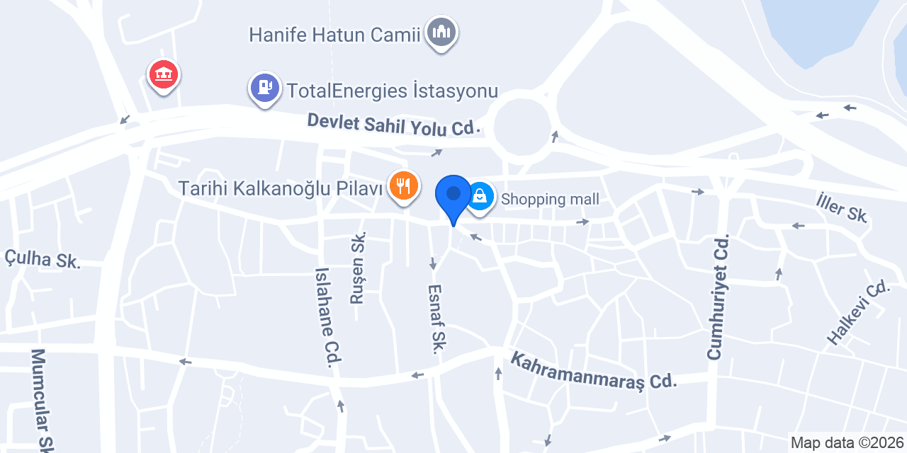 Kamiloğlu Köfte konumu