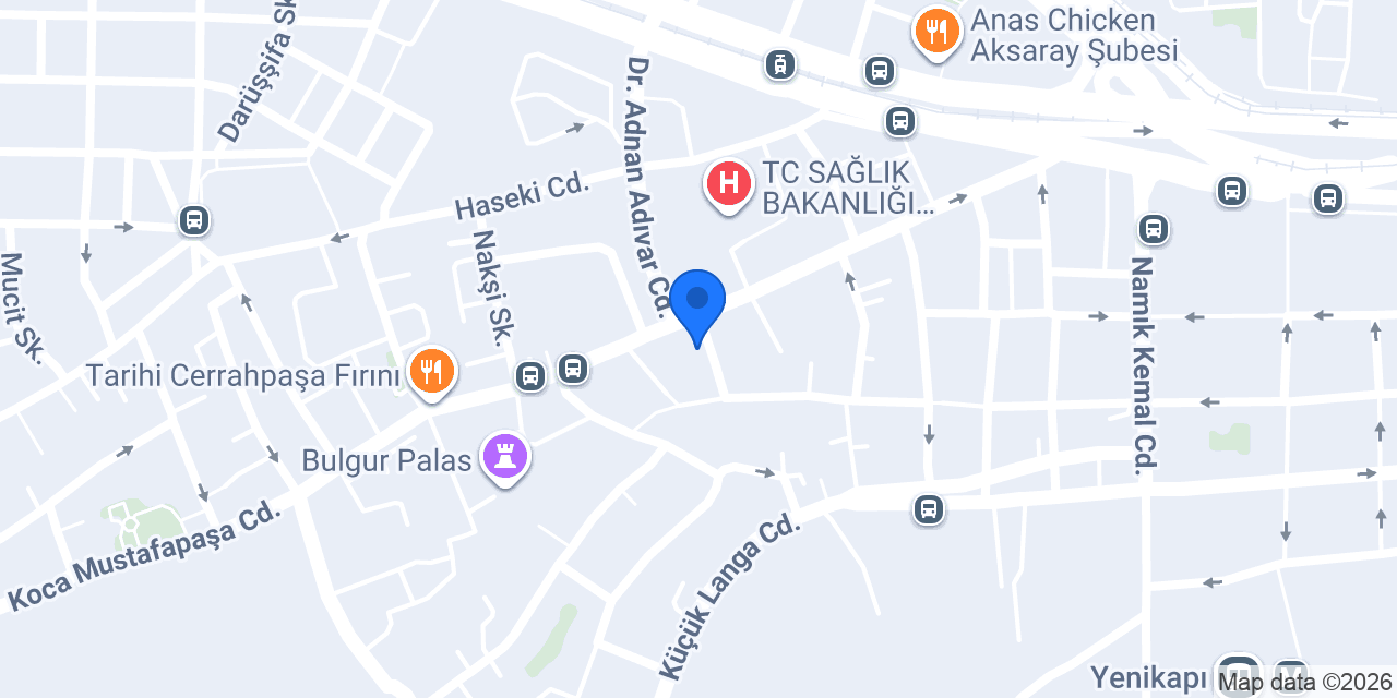 Haliç Restorasyon konumu