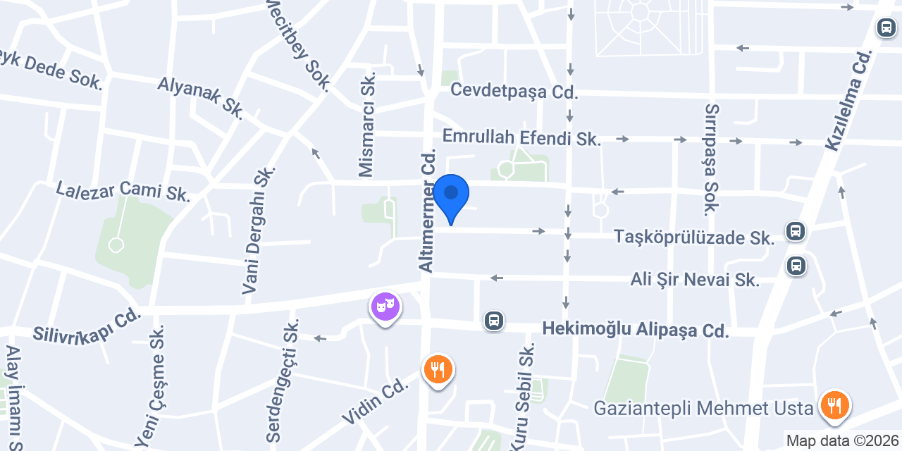 Fatih Belediyesi Hekimoğlu Eğitim Birimi konumu