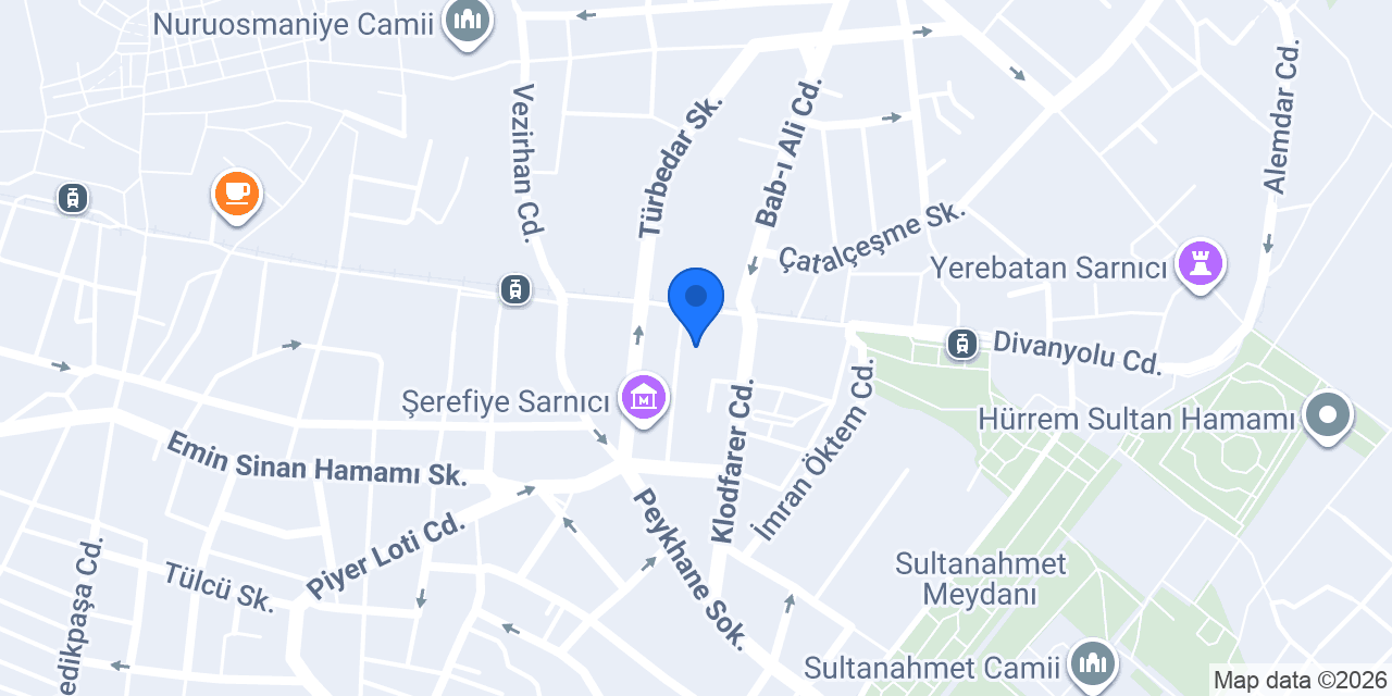 Loti Restaurant | Sultanahmet konumu
