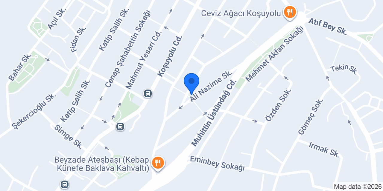 Ürey Hukuk Bürosu konumu