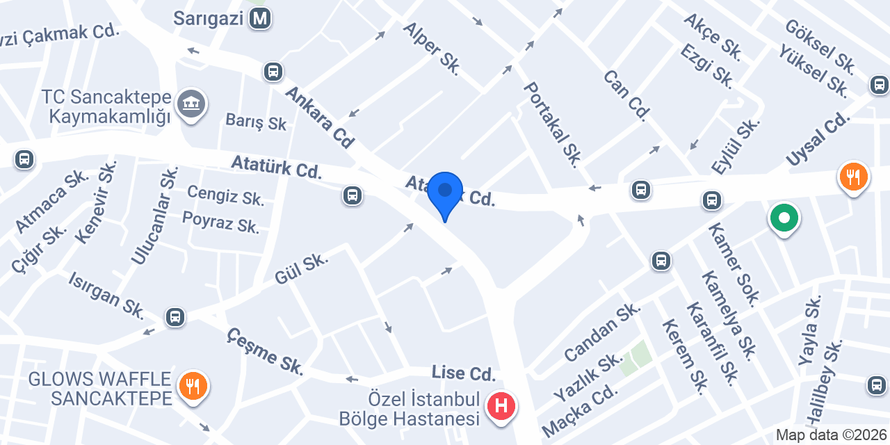 MERKEZ NUR ECZANESİ konumu