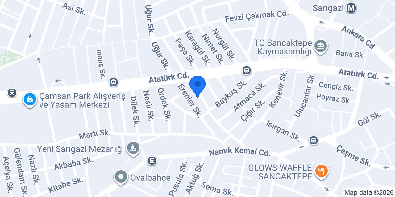 Lideron Teknik Ltd. Şti konumu