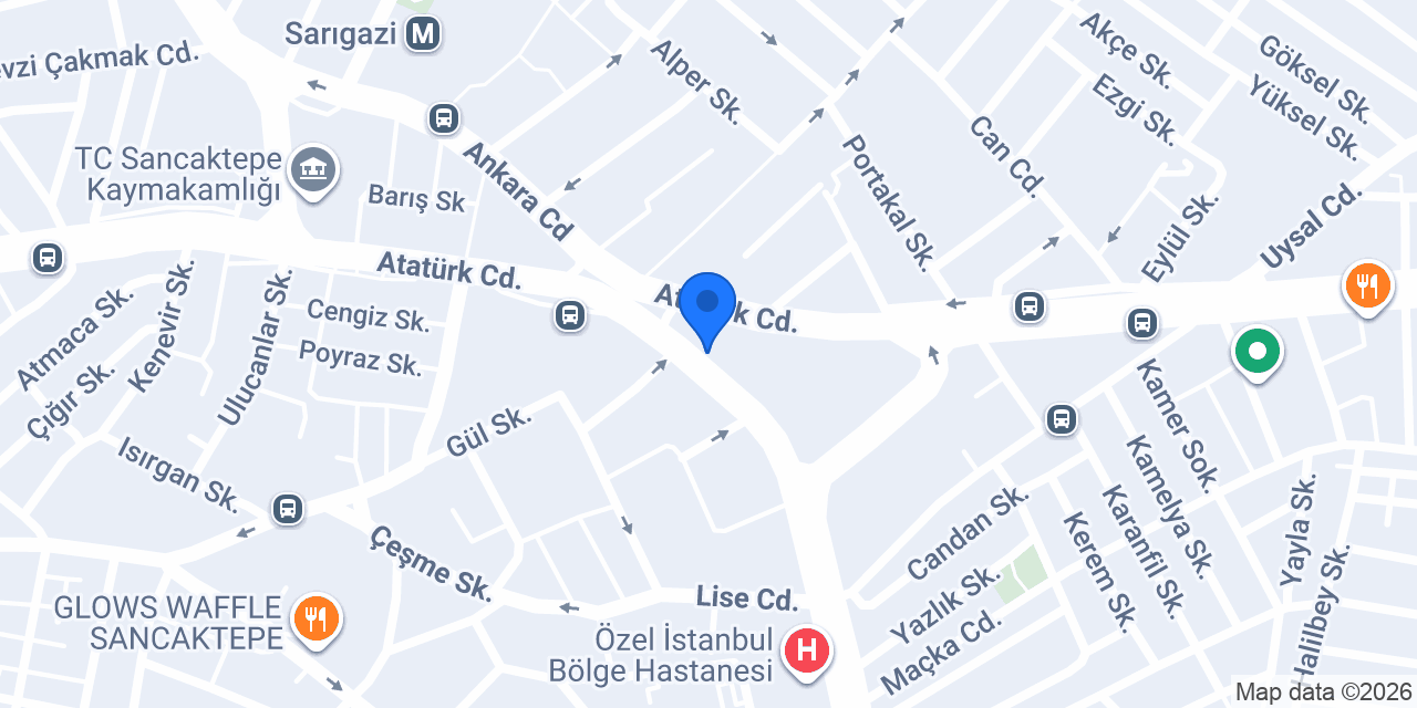 Usta Yapı Oto Kiralama konumu