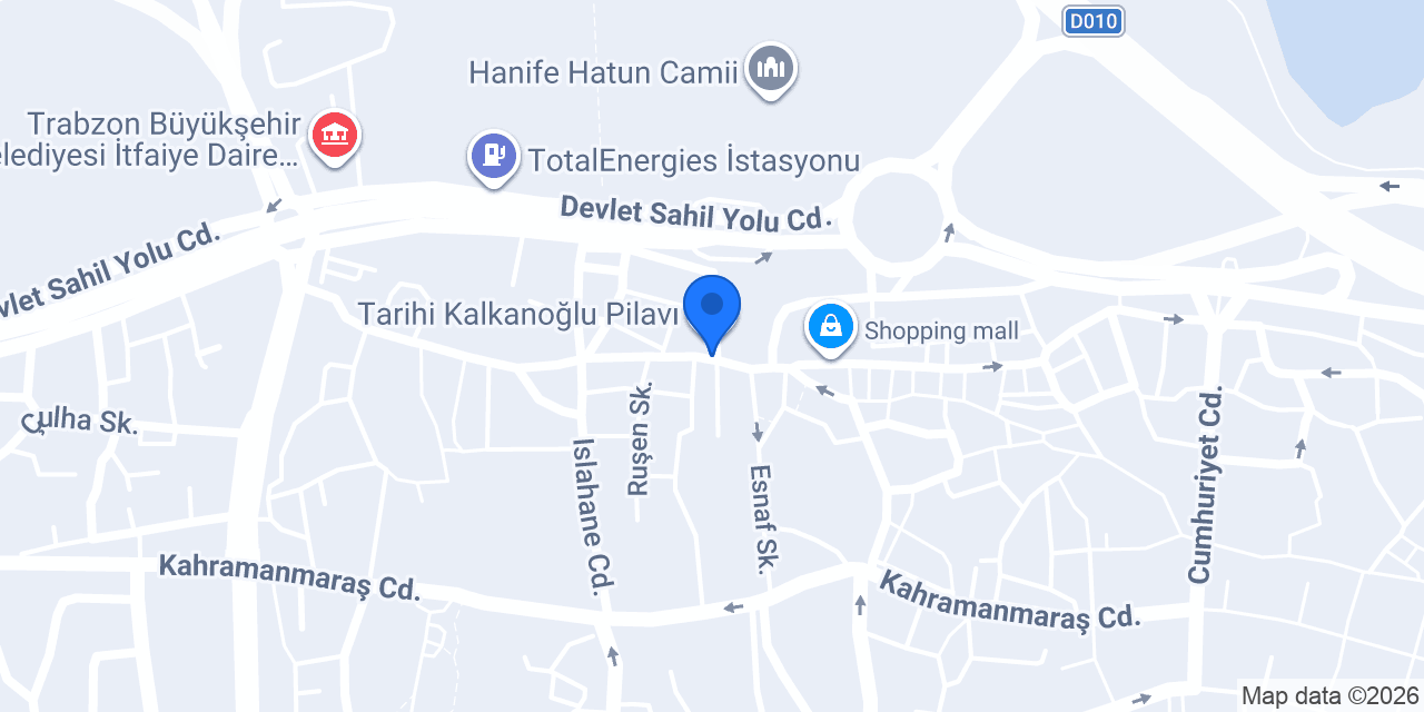 Yakamoz Pastanesi konumu