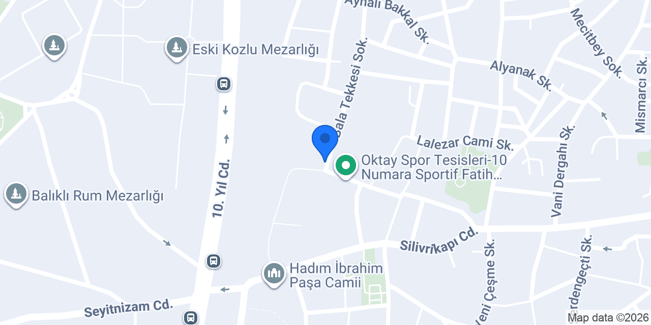 Sılıvrıkapı Anaokulu konumu