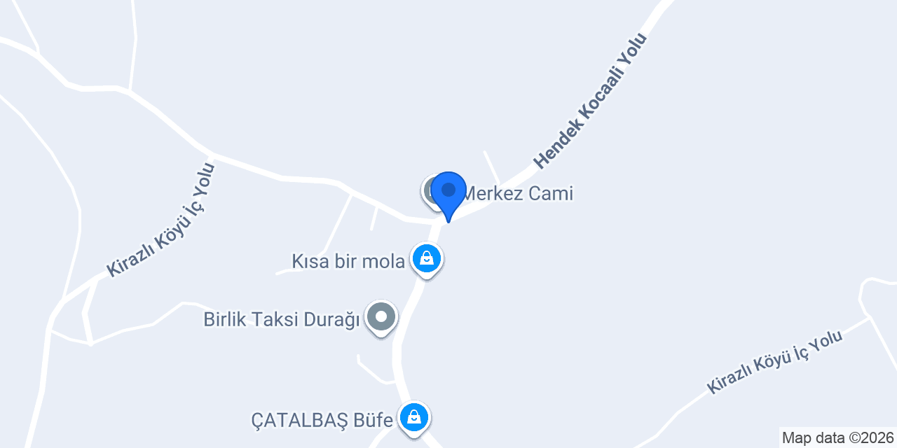 Merkez çay evi konumu