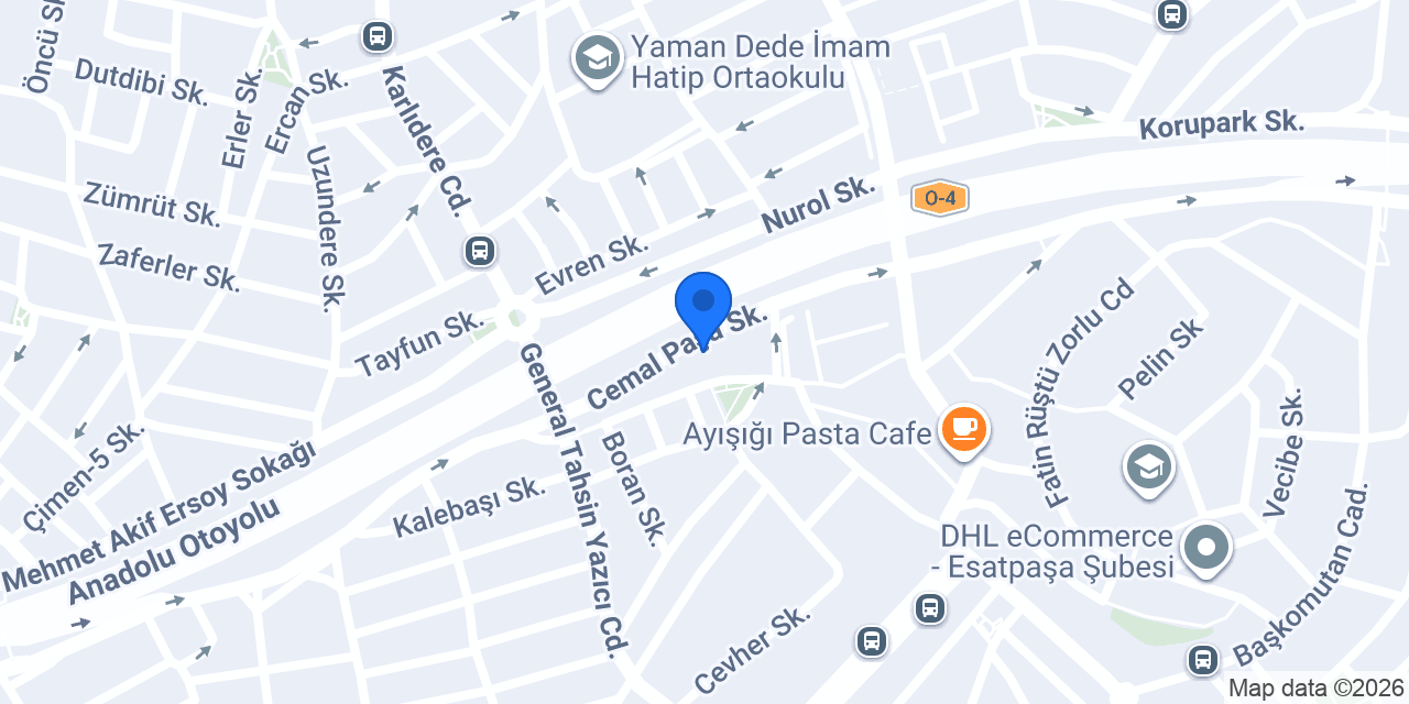 Hiçyılmaz Yapı konumu