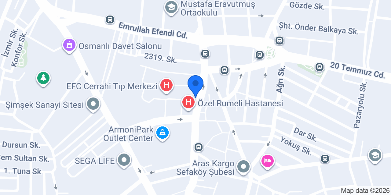 İstanbul Elit Spa & Masaj Merkezi konumu