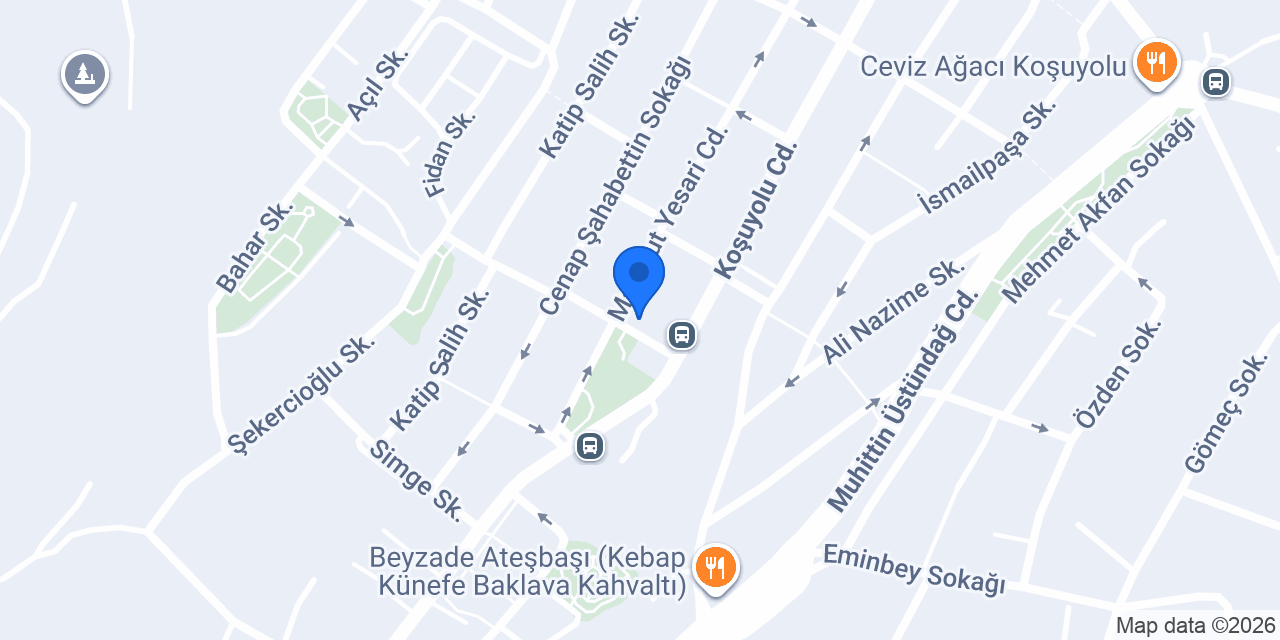 Validebağ Balıkçısı Restoran konumu
