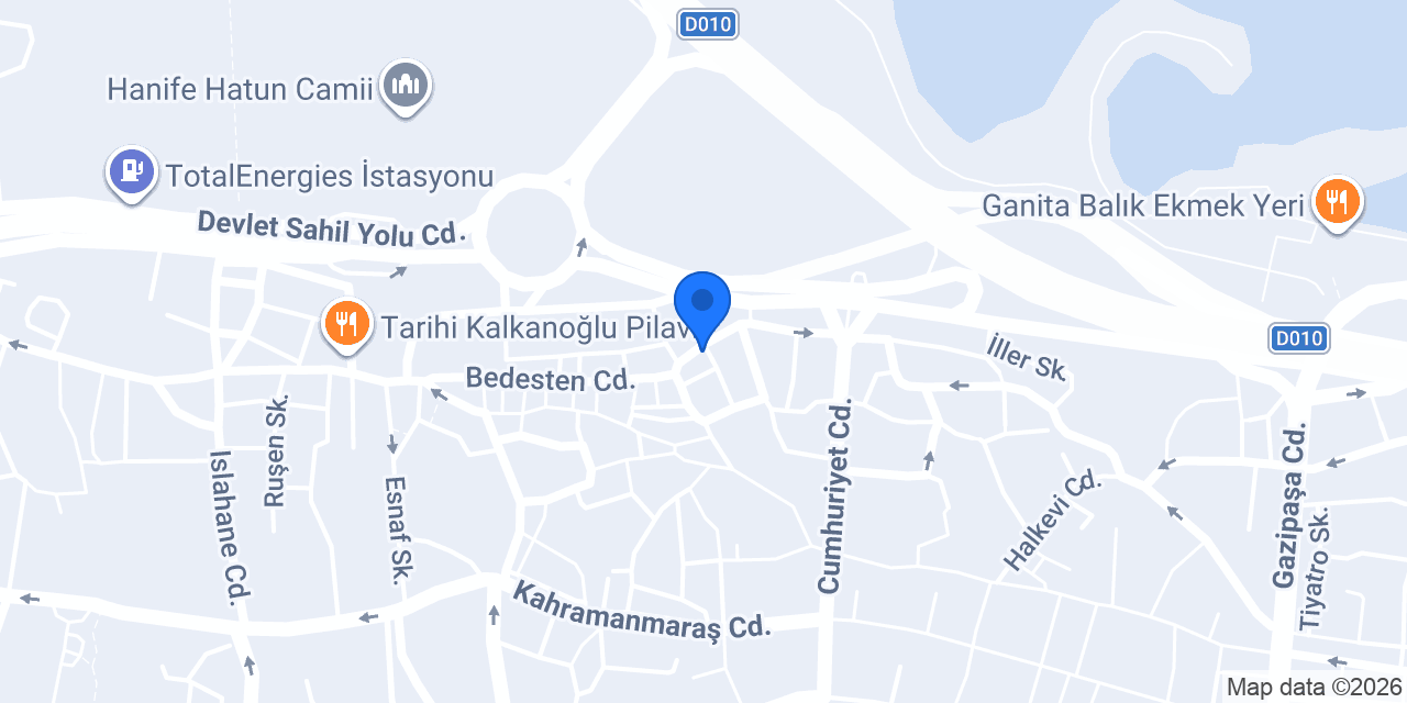 Bilfa Bijuteri konumu