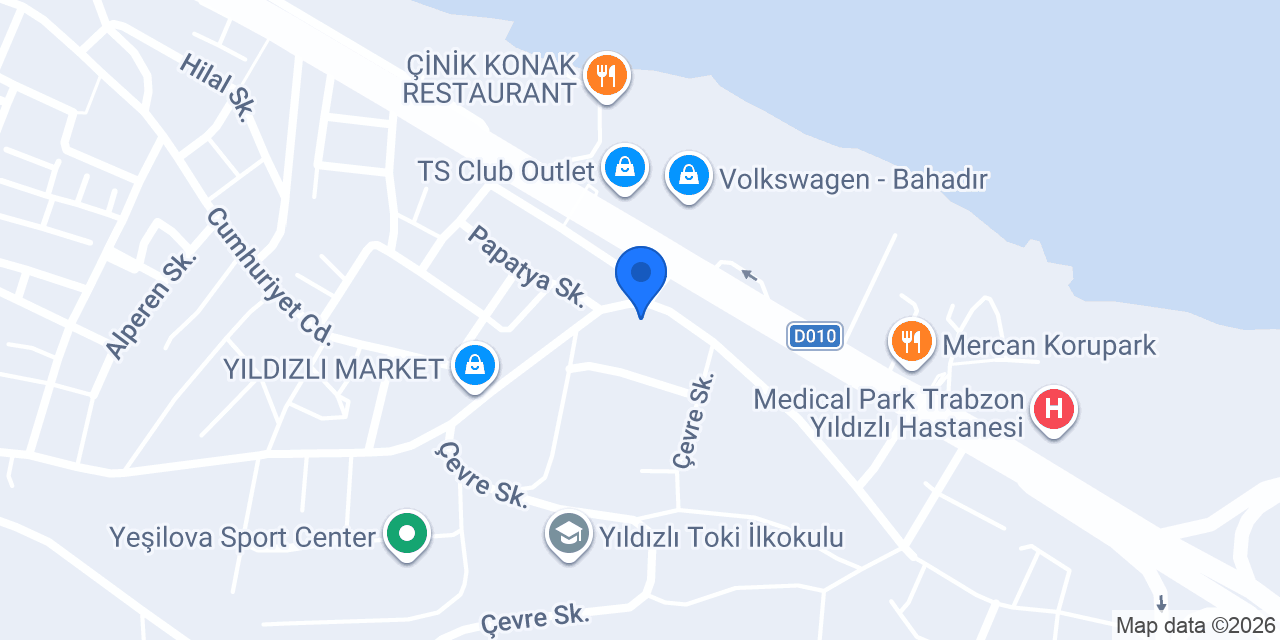 HT Çiçekçilik konumu