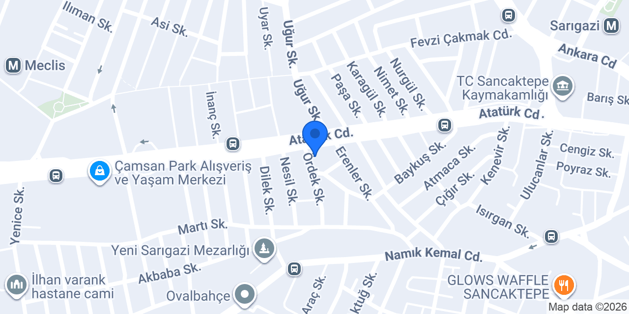 A&A Hukuk ve Danışmanlık konumu