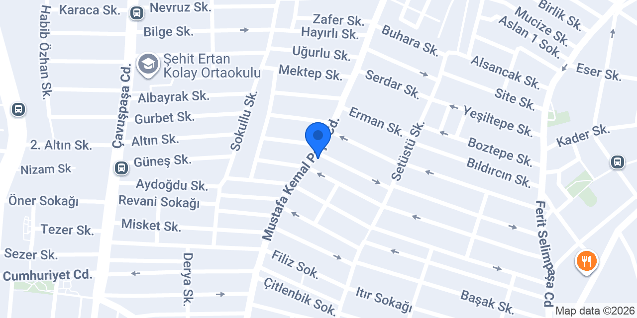 Ceylan Unlu Mamülleri konumu
