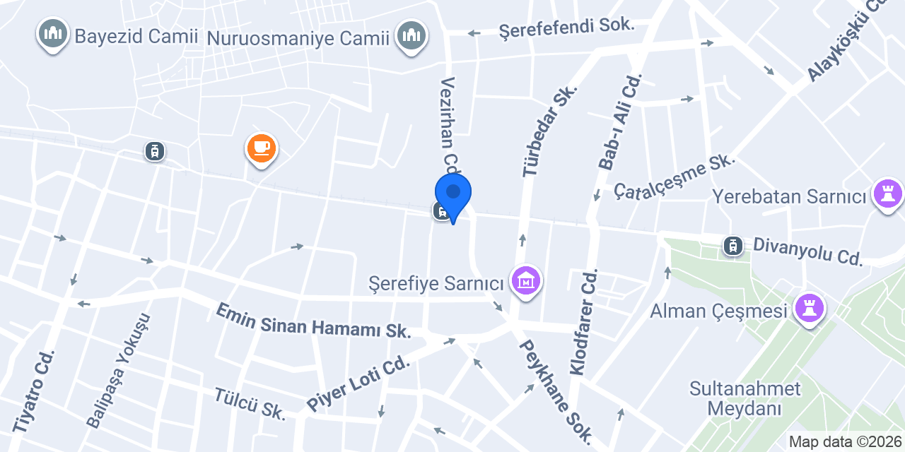 Çemberlitaş Gençlik Merkezi konumu