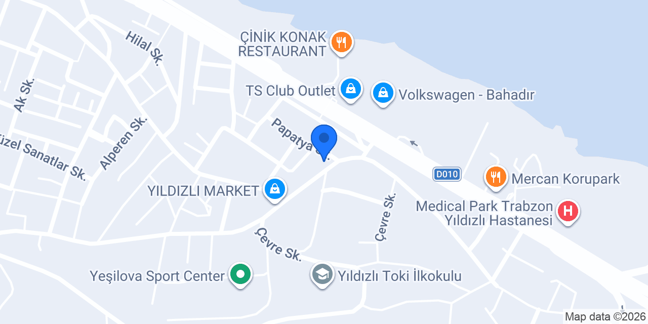 Çelik Kasabı (Yıldızlı) konumu