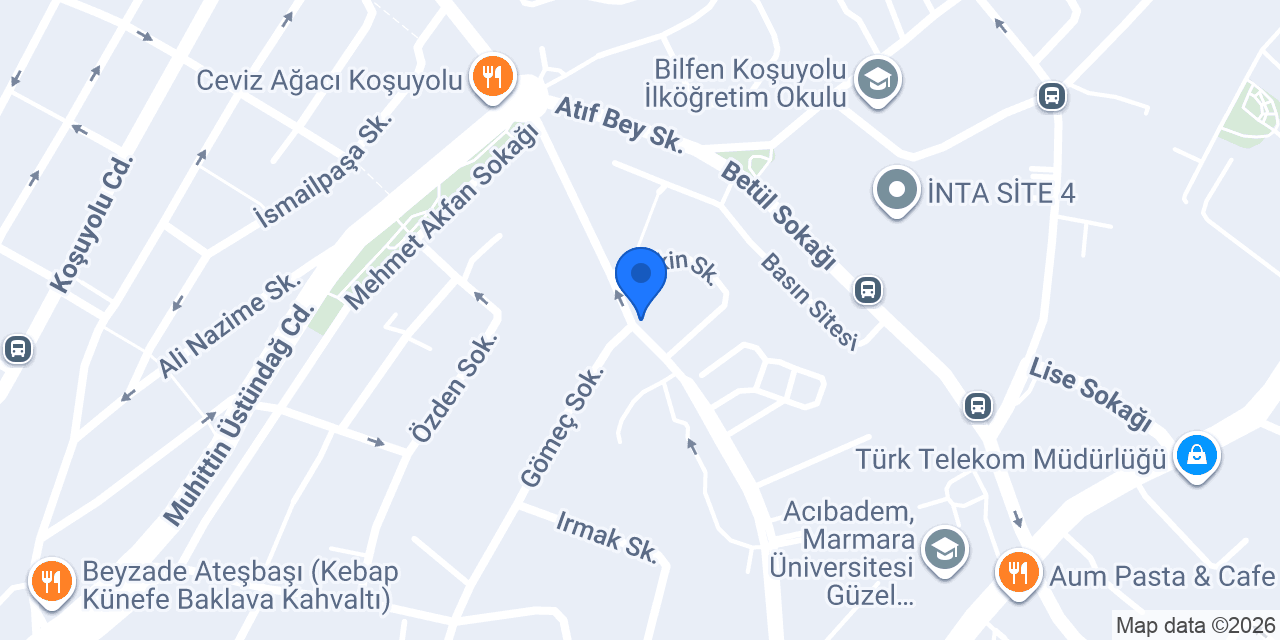 Roventea Kuru Temizleme konumu