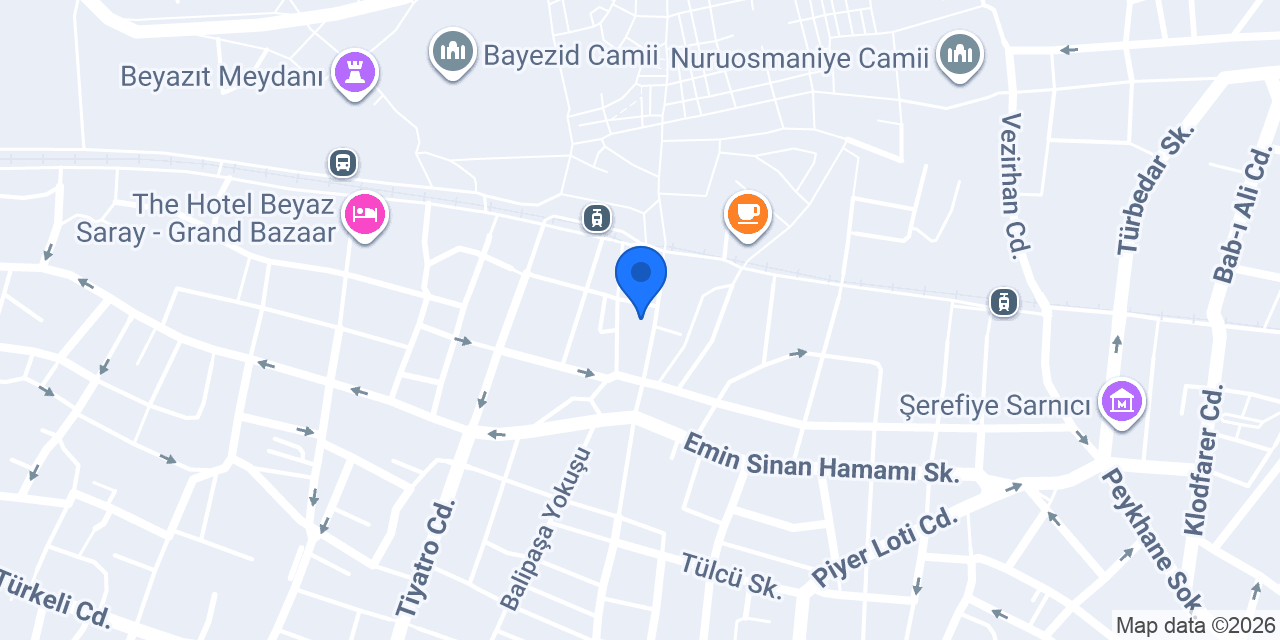 Sarnıç Nargile Cafe beyazıt konumu