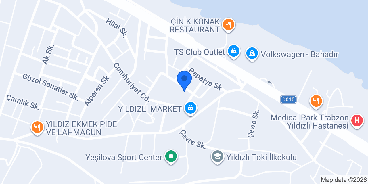 Gülbahar Hatun Eğitim Kurumları konumu