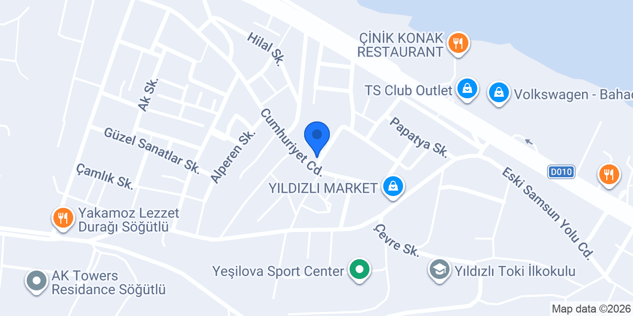 GIT GIT CHICKEN YILDIZLI konumu