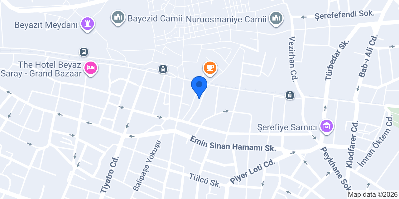 Yapı Kredi - Çemberlitaş Şubesi konumu