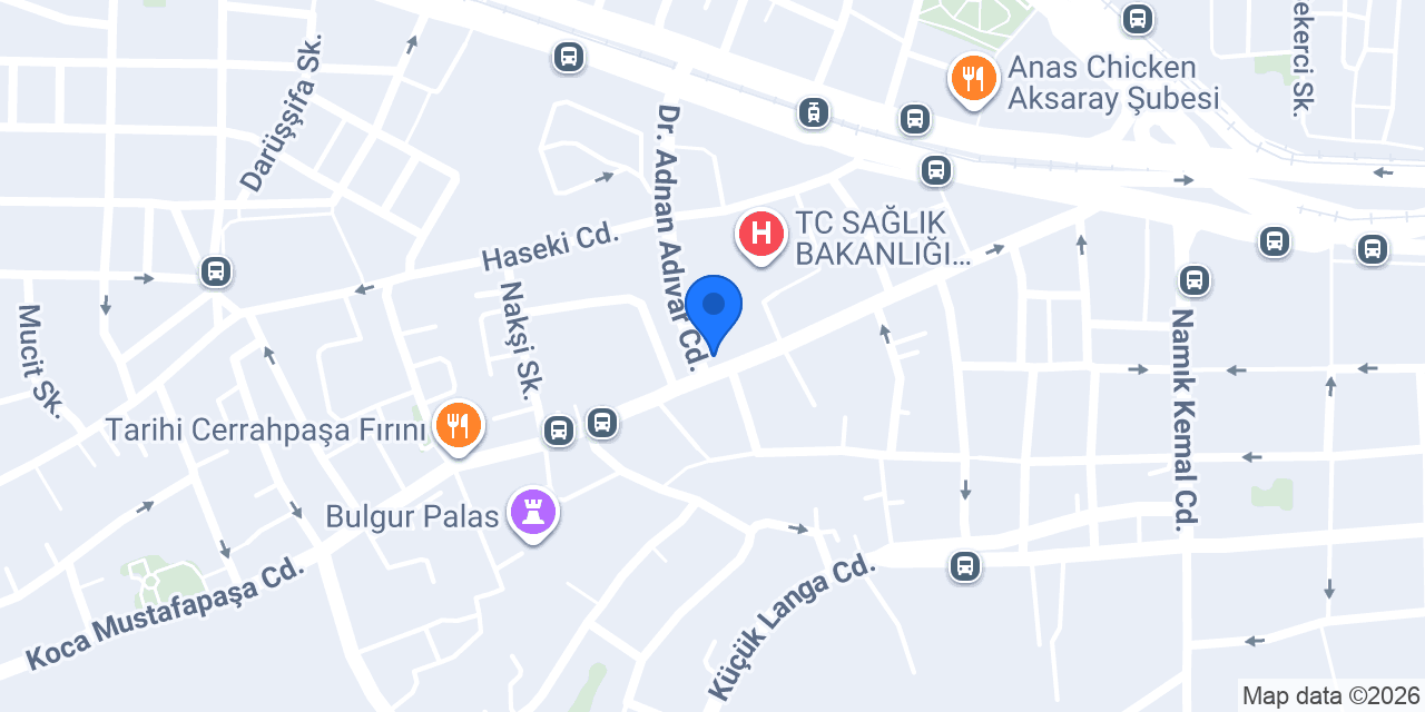 Diş Hekimi Sevgi Yıldız konumu