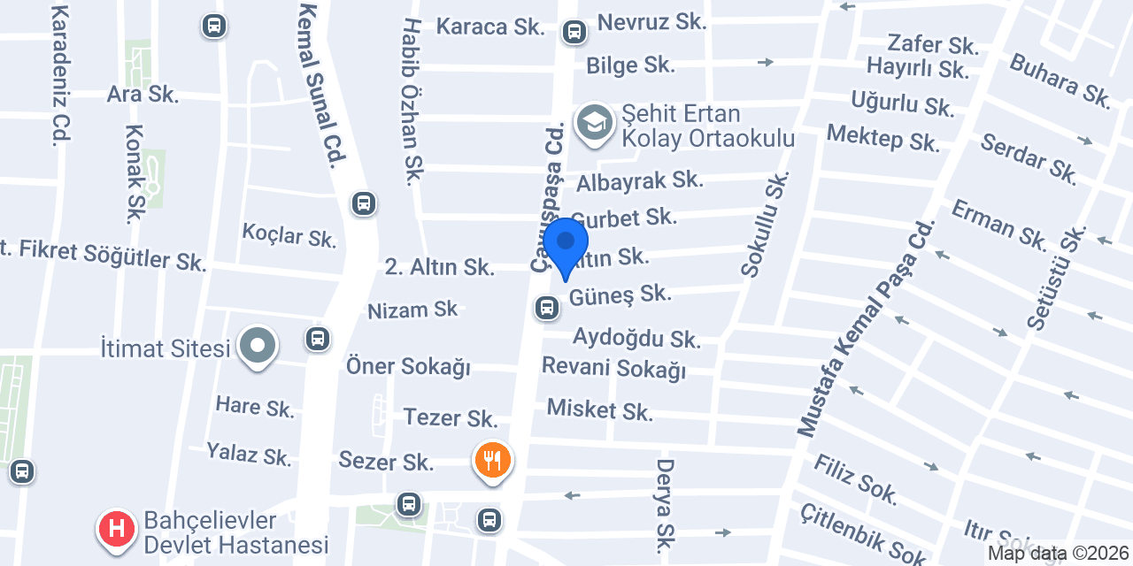 Ceylan Ekmek pasta (çavuşpaşa) konumu