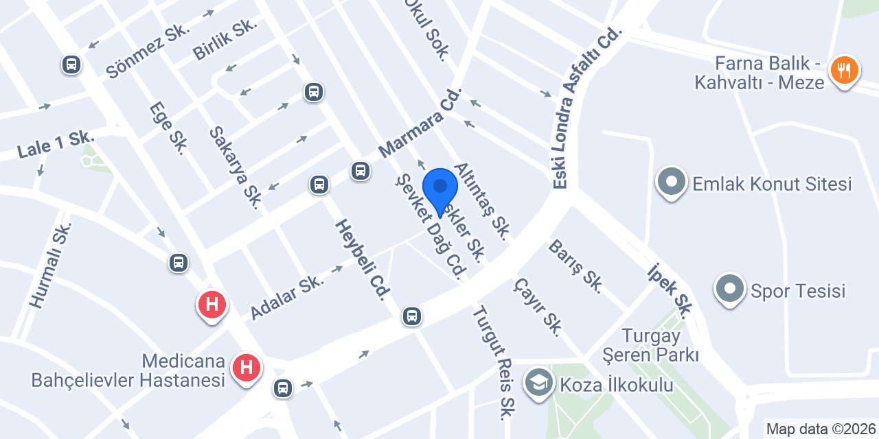 Map clinic ماب كلينيك- زراعة الشعر فى اسطنبول konumu
