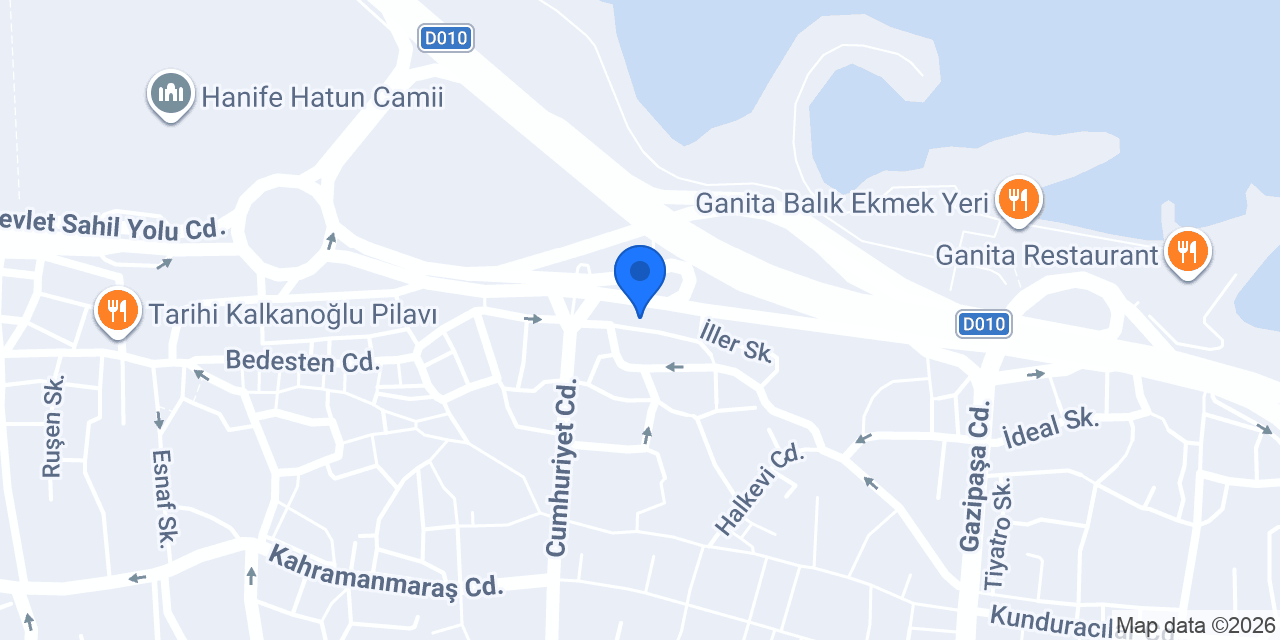 İnvite Otel Corner Trabzon konumu