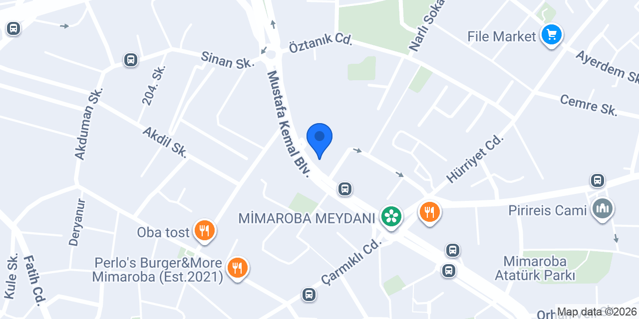 Mimaroba Emlak konumu