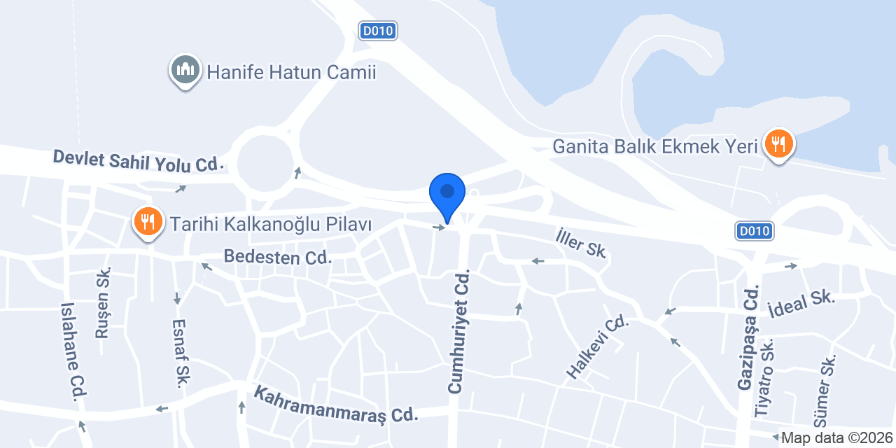 Şafak Ticaret konumu