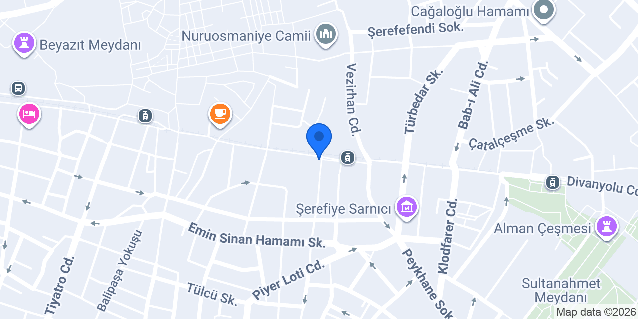Kuveyt Türk Beyazıt Şubesi konumu