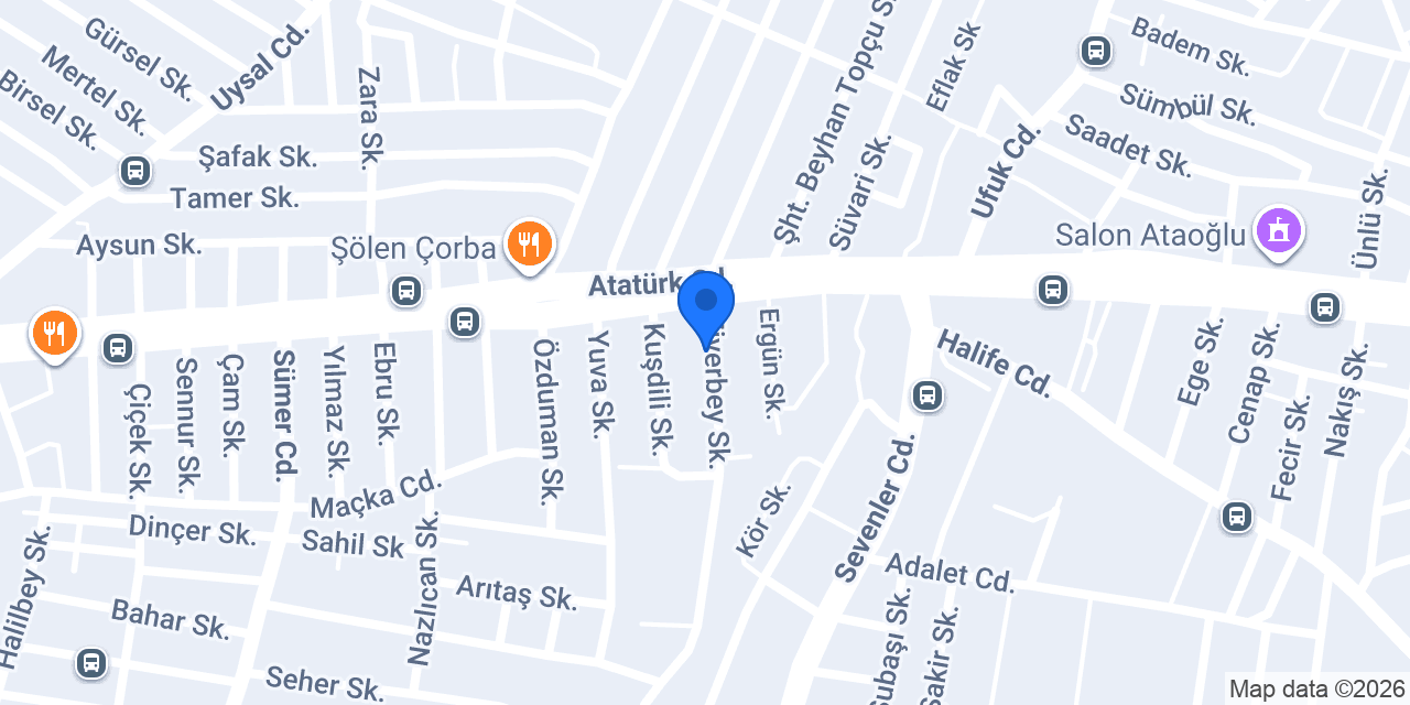 ANT TANKER SU TRAKTÖR konumu