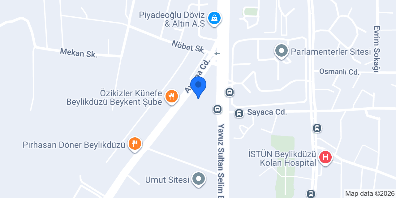 Öz Lezzet Börek konumu
