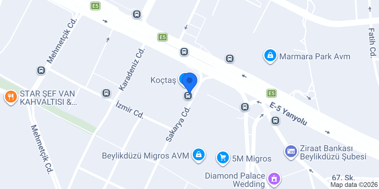 Meshur sariyer börekcisi taliphan konumu