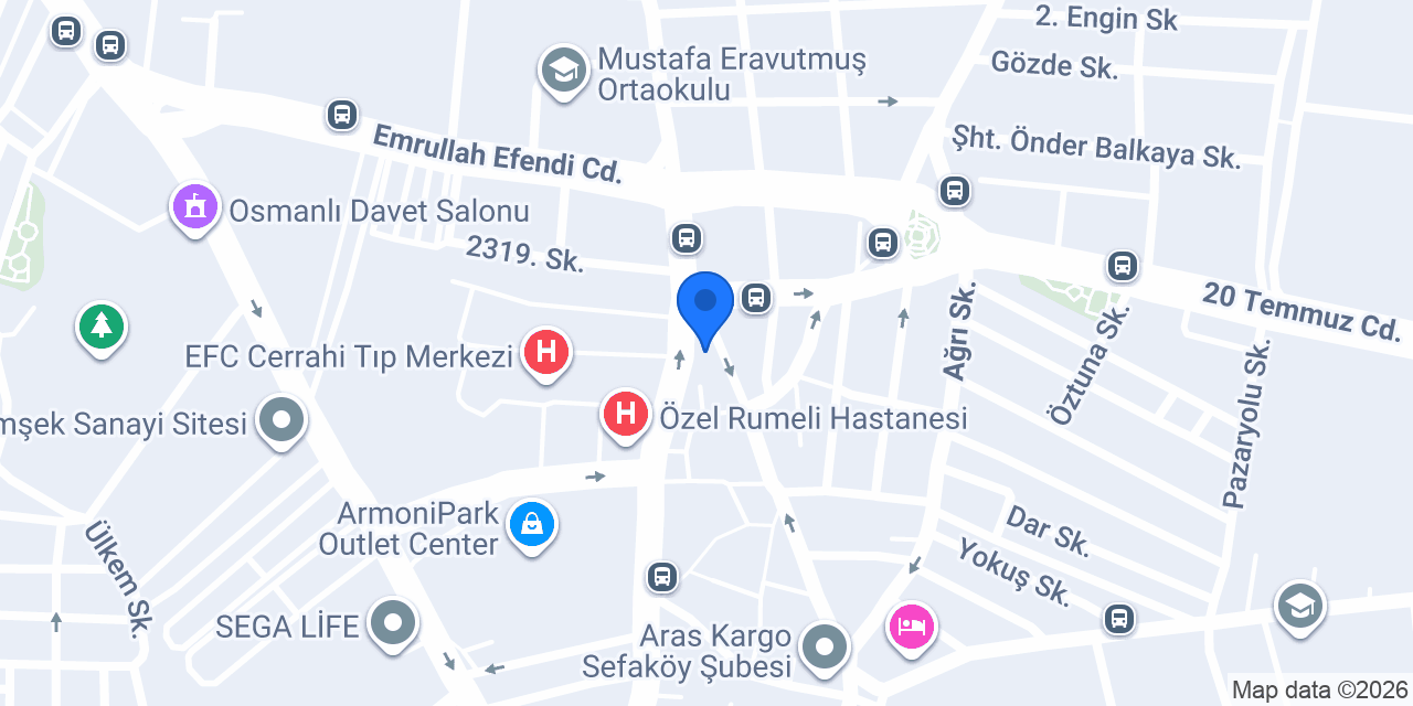 Gülsu Optik konumu