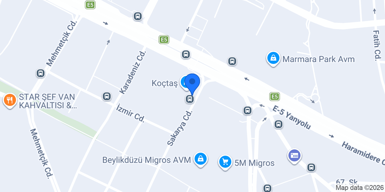 Zeynel Acar Burger konumu