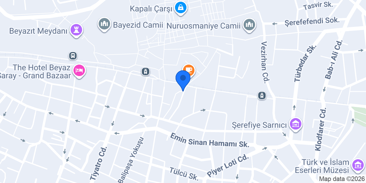 Central Istanbul Cafe & Restaurant konumu
